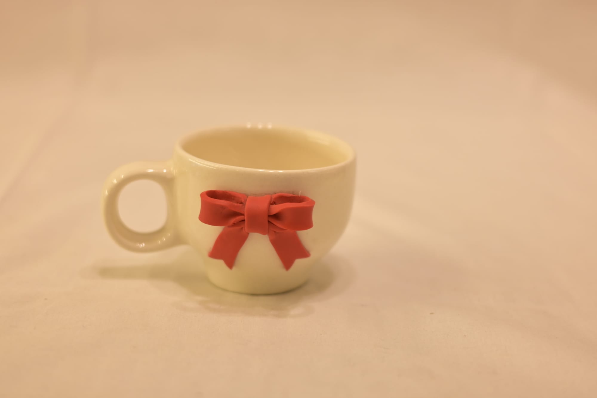 Scarlet Bow Ceramic Mug