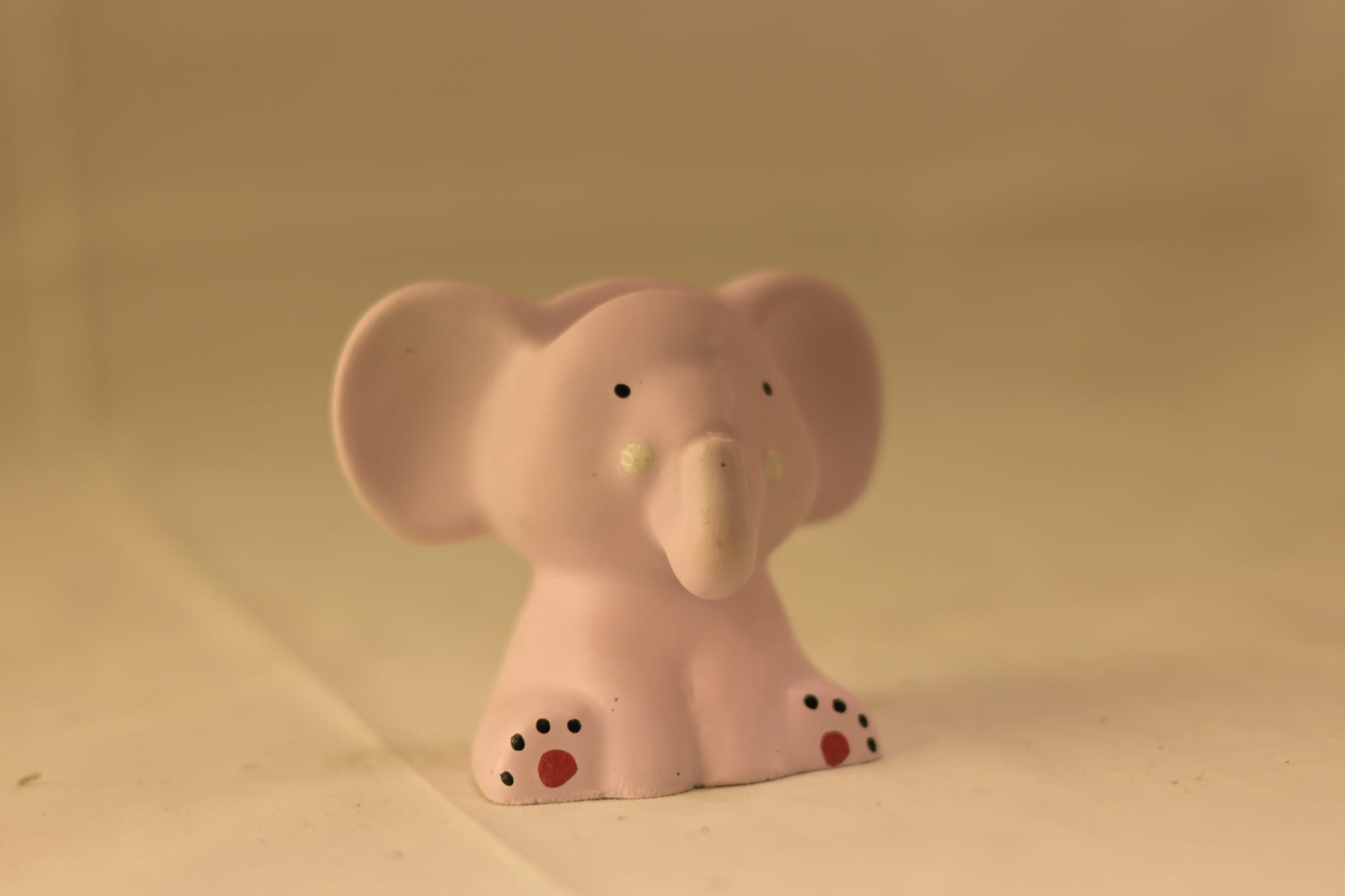 Blush Elephant Mini Figurine