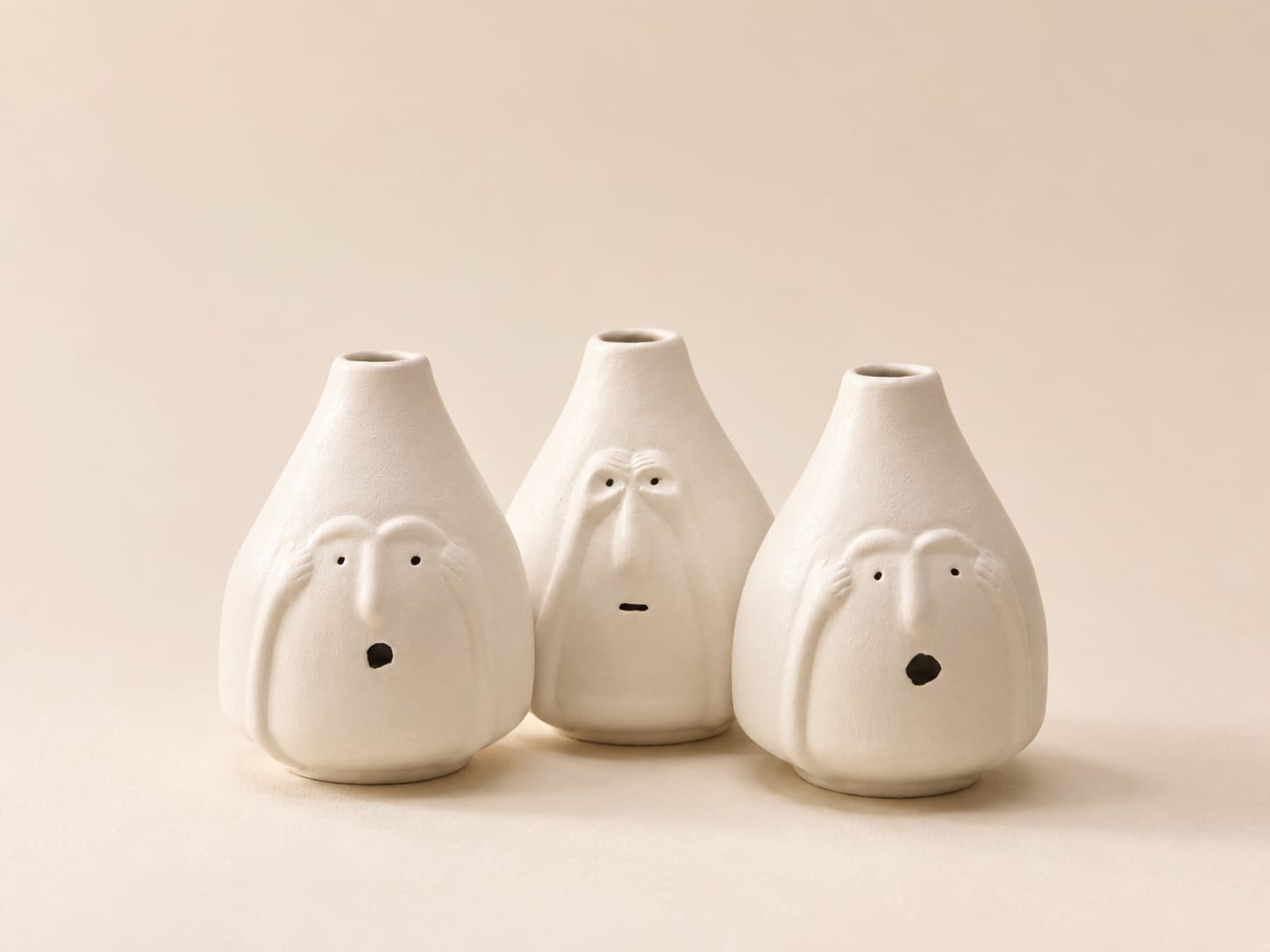 Whisper Face Mini Planter