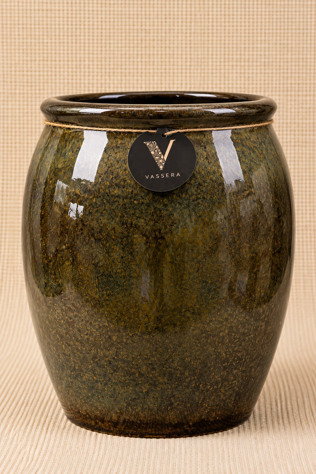 Moss Ember Reactive Glaze Ceramic Planter