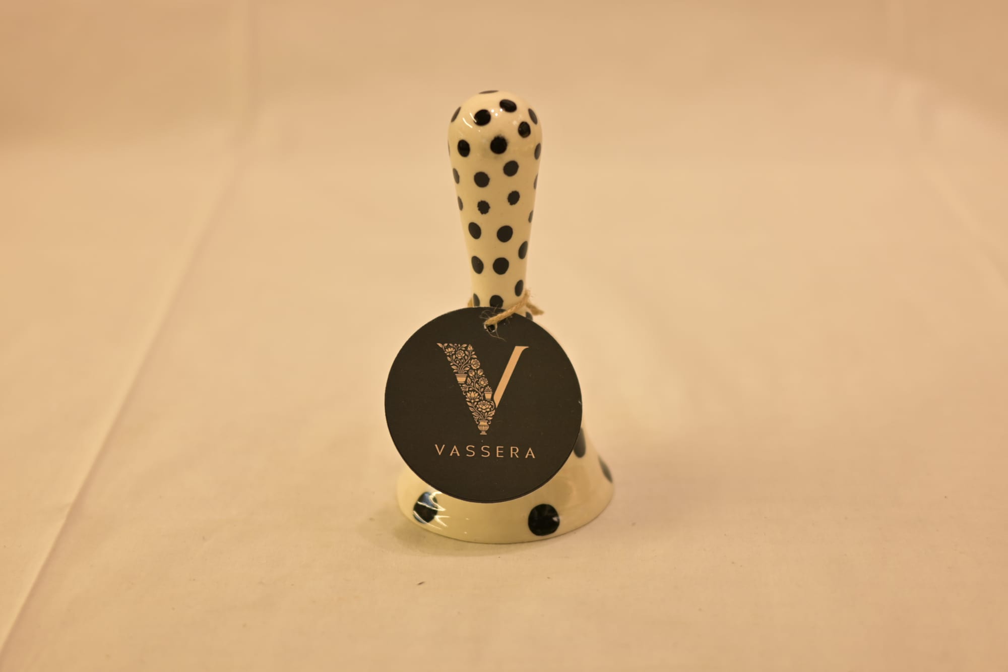Mono Dot Ceramic Bell