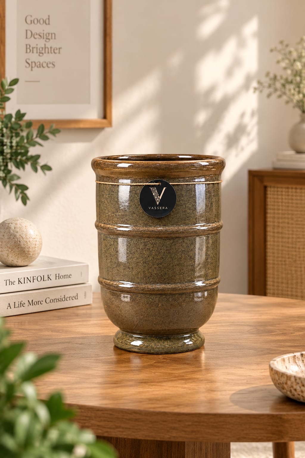 Terra Ridge Heritage Ceramic Planter