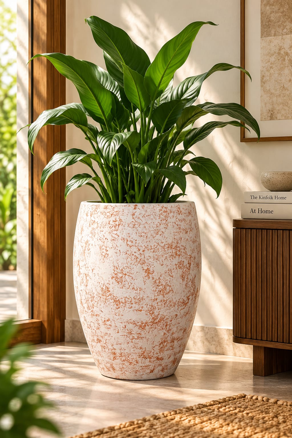 Frost Statement Floor Planter