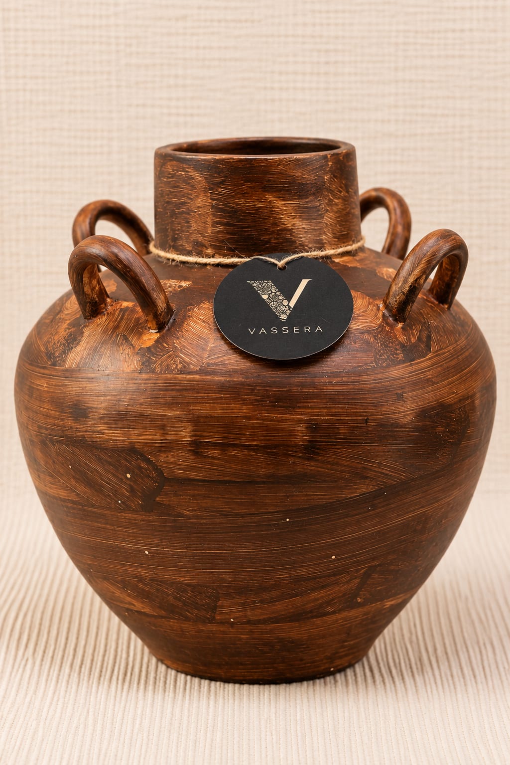 Chestnut Loop Heritage Ceramic Vase
