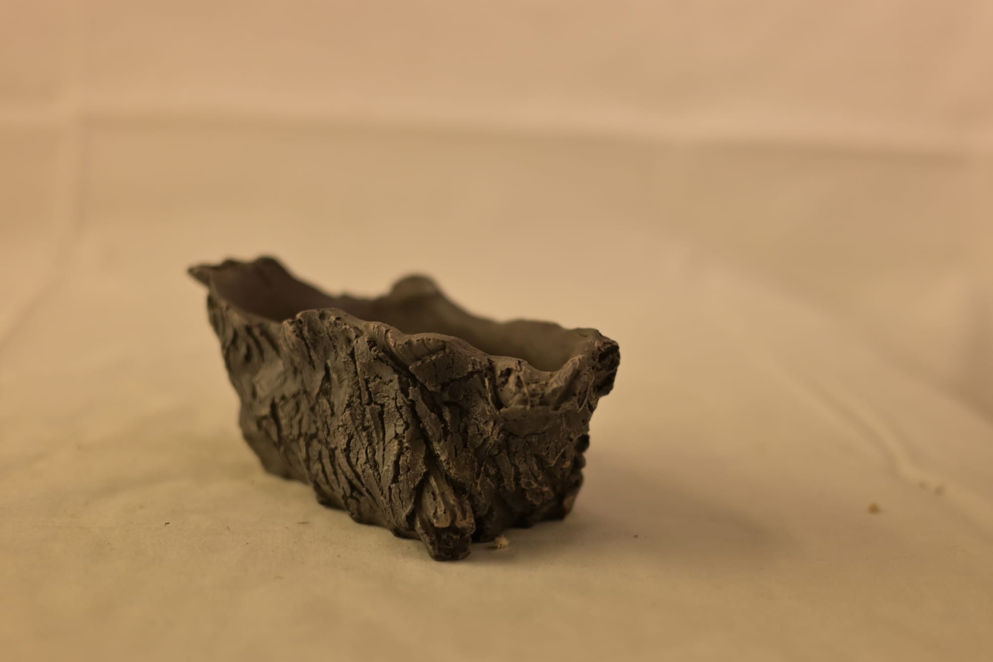 Barkstone Organic Sculptural Bowl