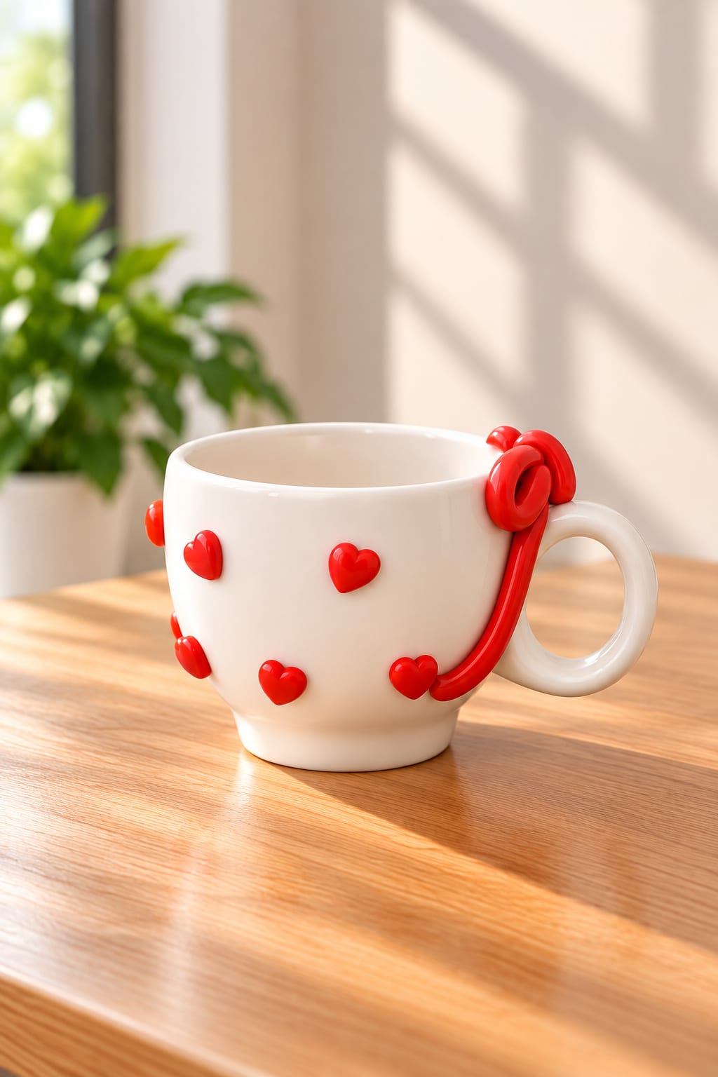 Scarlet Hearts Charm Mug