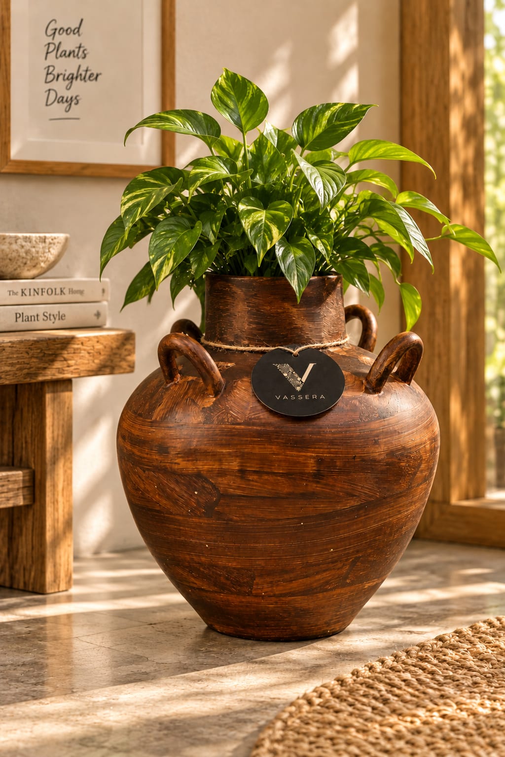 Chestnut Loop Heritage Ceramic Vase